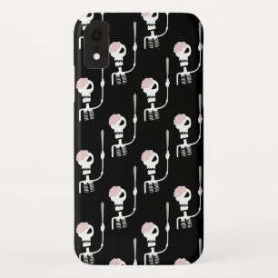 Halloween Skeleton with Sword iPhone XR Case
