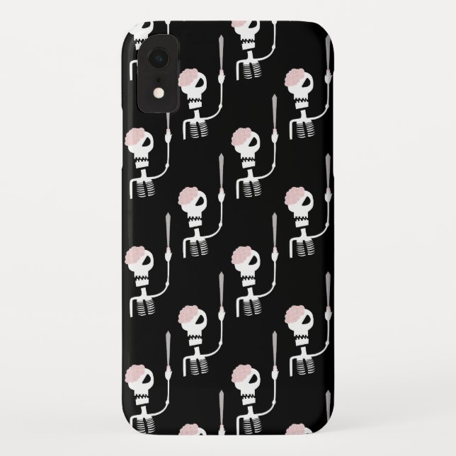 Halloween Skeleton with Sword Case-Mate iPhone Case (Back)
