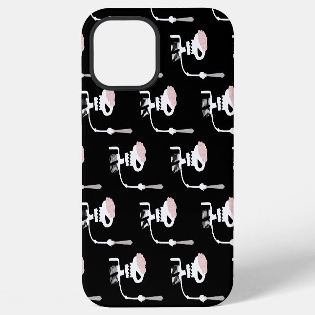 Halloween Skeleton with Sword iPhone Case (Back)