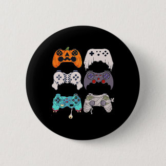 Halloween Skeleton Zombie Gaming Controllers Mummy 6 Cm Round Badge