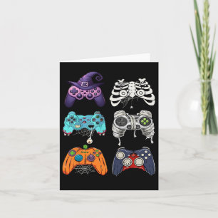 Halloween Skeleton Zombie Gaming Controllers Mummy Card
