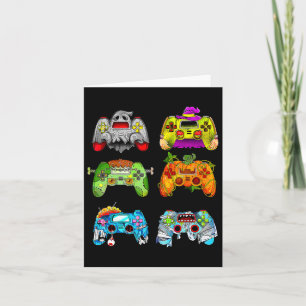 Halloween Skeleton Zombie Gaming Controllers Mummy Card