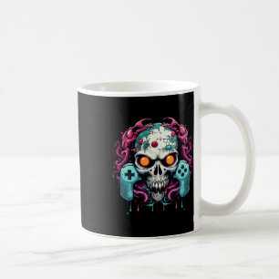 Halloween Skeleton Zombie Gaming Controllers Mummy Coffee Mug