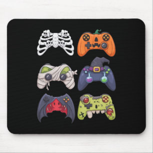 Halloween Skeleton Zombie Gaming Controllers Mummy Mouse Pad