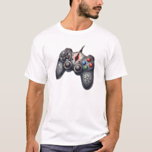 Halloween Skeleton Zombie Gaming Controllers Mummy T-Shirt