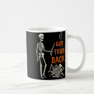 Halloween Skeletons Ive Got Your Back Costume Men  Coffee Mug