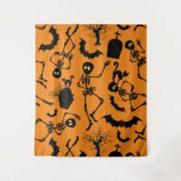 Halloween Skeletons Macabre Dance