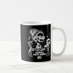 Halloween Skin Care Esthetician Skeleton Skin Esth Coffee Mug