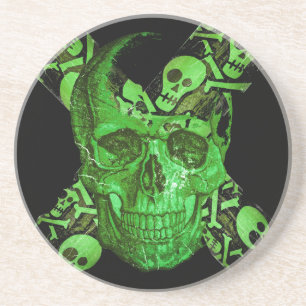 Halloween Skull #2 Coaster