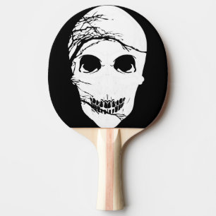 Halloween Skull #3 Ping Pong Paddle