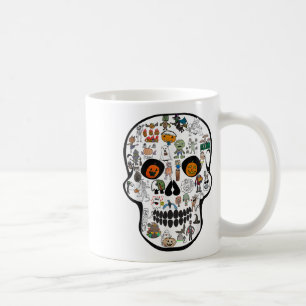 Halloween Skull 67 2025 Coffee Mug