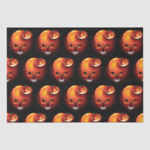 Halloween Skull and Pumpkin Tissue Paper