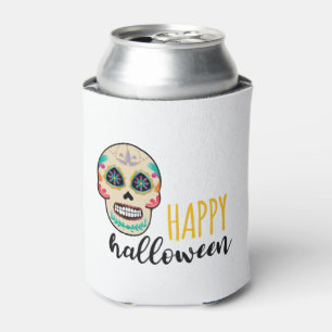 Halloween skull    can cooler