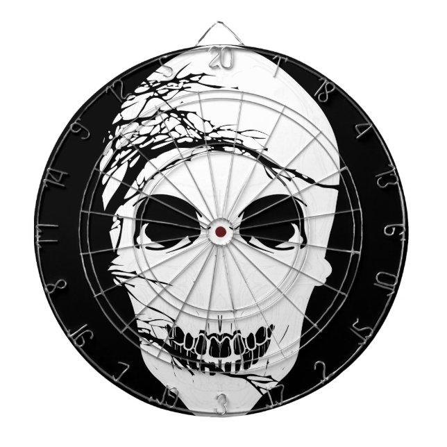 Halloween Skull Dartboard (Front)