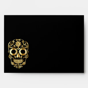 Halloween Skull Envelope
