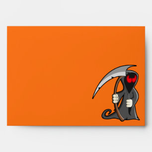 Halloween Skull Envelope