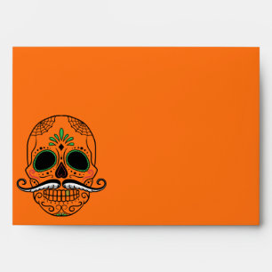 Halloween Skull Envelope