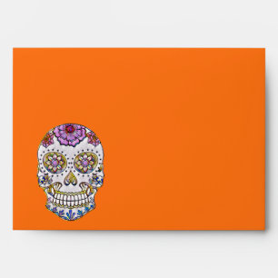 Halloween Skull Envelope