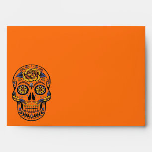 Halloween Skull Envelope
