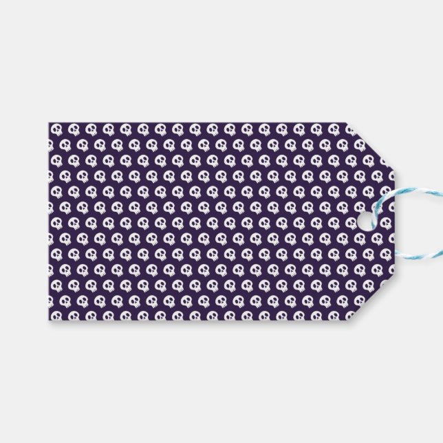 halloween skull gift tags (Front (Horizontal))