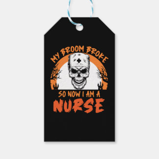 Halloween Skull Gift Tags