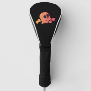 Halloween Skull Golf Head Cover