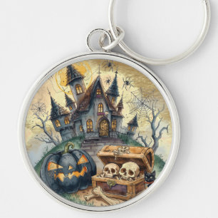 Halloween , Skull Guardian Key Ring