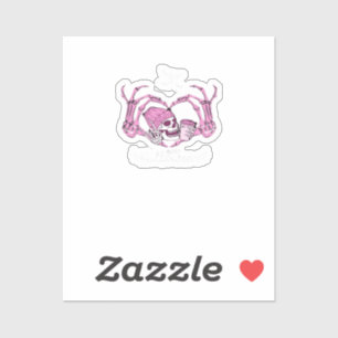 Halloween Skull Heart Hands Skeleton Beanie Design