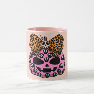 Halloween,Skull Pattern ,Face Pumpkin, Modern Mug