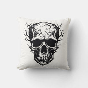 Halloween Skull Pillow