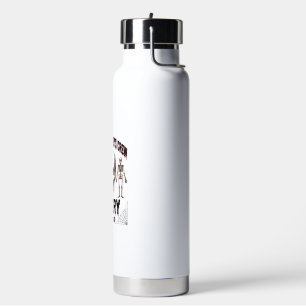 Halloween Skull Scary Creepy Vintage Story_1 Water Bottle