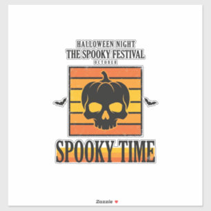 Halloween Skull Scary Funny Vintage Quote_1