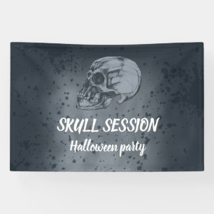 Halloween Skull Session Banner