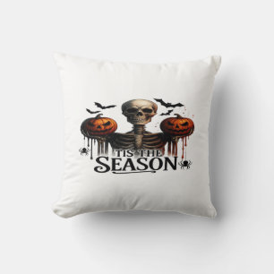 Halloween Skull Skeleton Cushion
