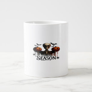 Halloween Skull Skeleton Large Coffee Mug