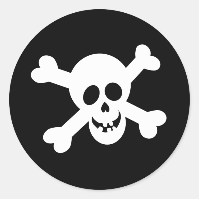 Halloween Skull Stickers (Front)