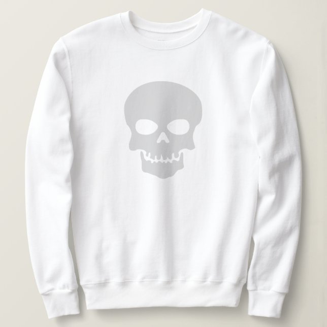 Halloween Skull Sweatshirt (Design Front)