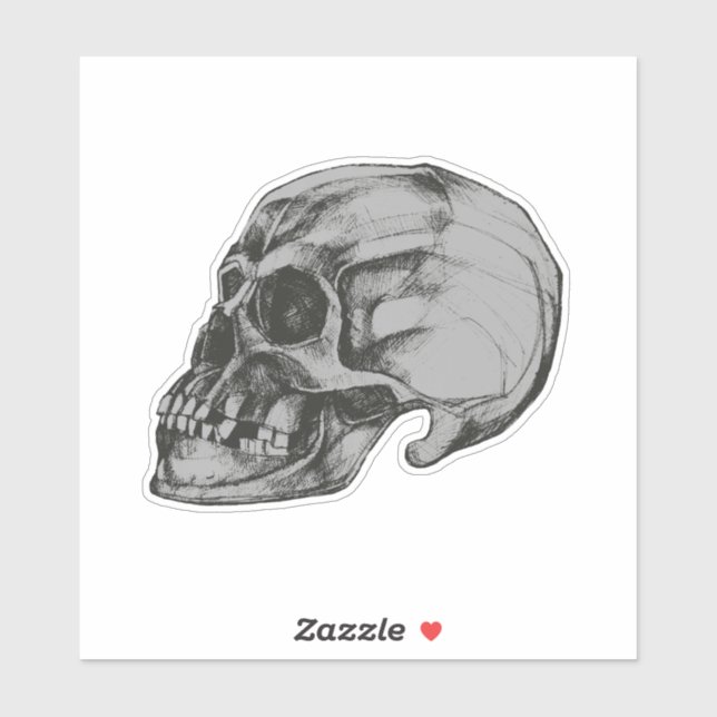 Halloween Skull Vinyl (Sheet)