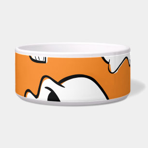 Halloween Skulls Bones Doodle Pattern