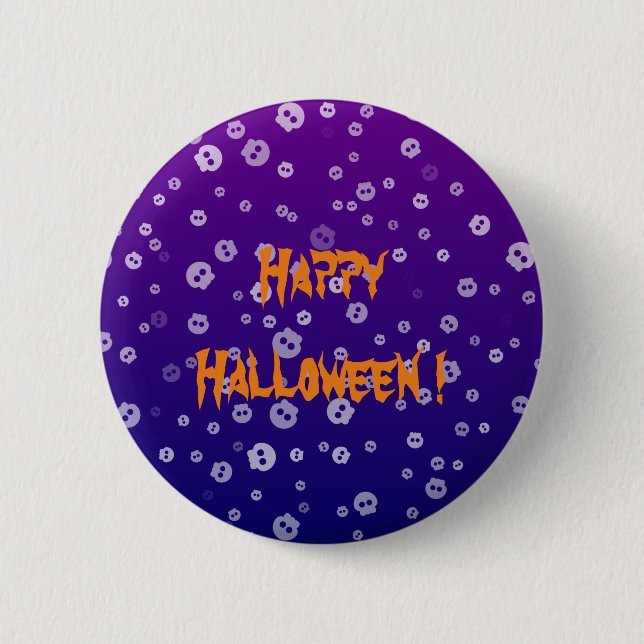 Halloween - Skulls Button (Front)