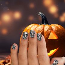 Halloween Skulls & Roses Spooky