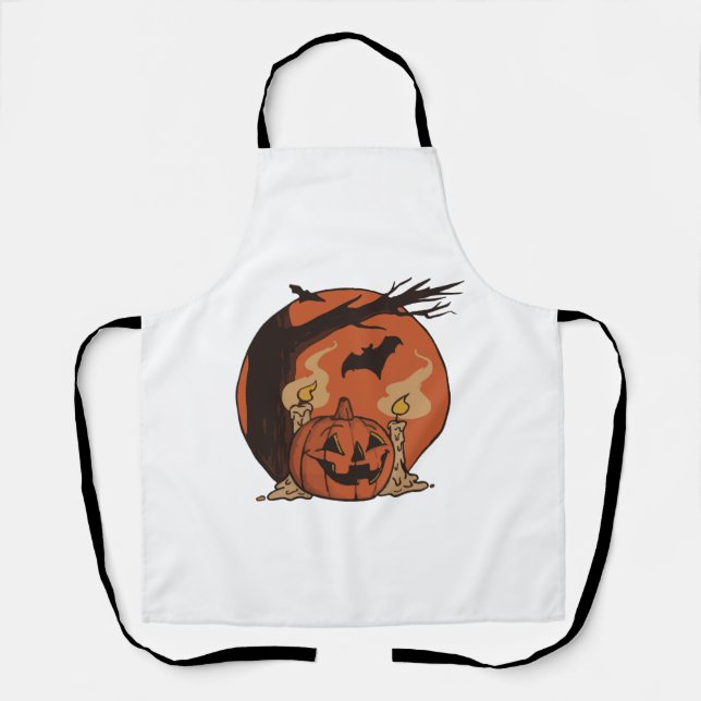 halloween sleep apron (Front)
