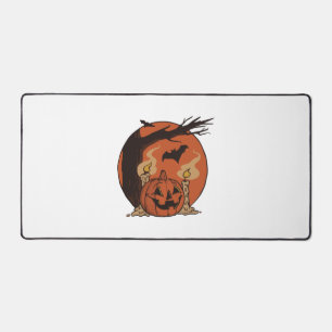 halloween sleep desk mat