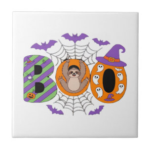 Halloween Sloth Cute Essential T-Shirt Ceramic Tile