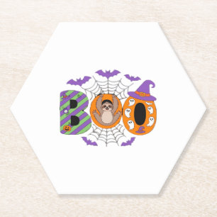 Halloween Sloth Cute Essential T-Shirt Paper Coaster
