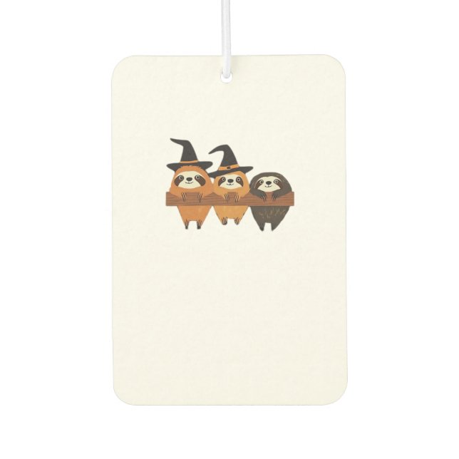 Halloween Sloth Essential T-Shirt Car Air Freshener (Front)