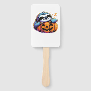 Halloween Sloth Lover Costume Essential T-Shirt Hand Fan