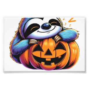 Halloween Sloth Lover Costume Essential T-Shirt Photo Print