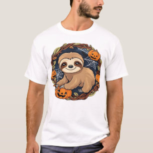 Halloween, Sloth, October 31st, Thanksgiving Class T-Shirt