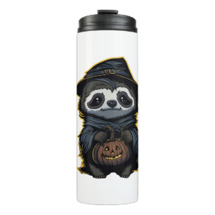 Halloween sloth Oversized T-Shirt Thermal Tumbler